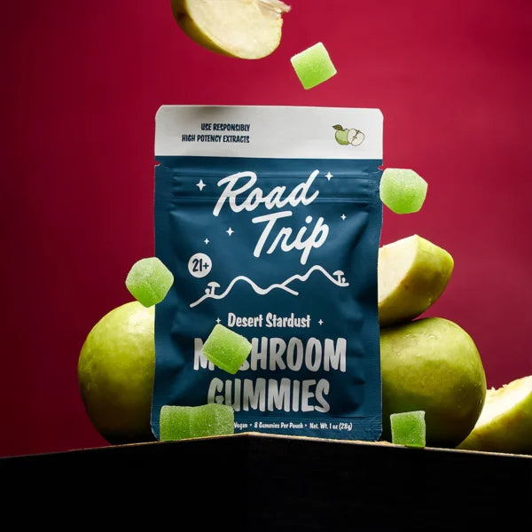 Desert Stardust Mushroom Gummies – Green Apple