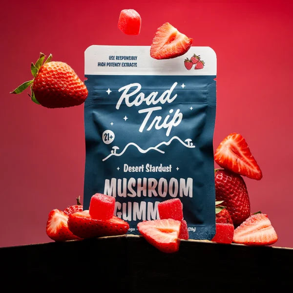 Desert Stardust Mushroom Gummies – Strawberry